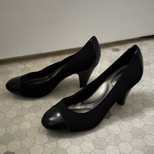 Abella Black Formal Heels - Size 6